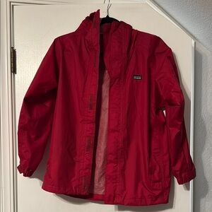 Patagonia Kids Red Raincoat